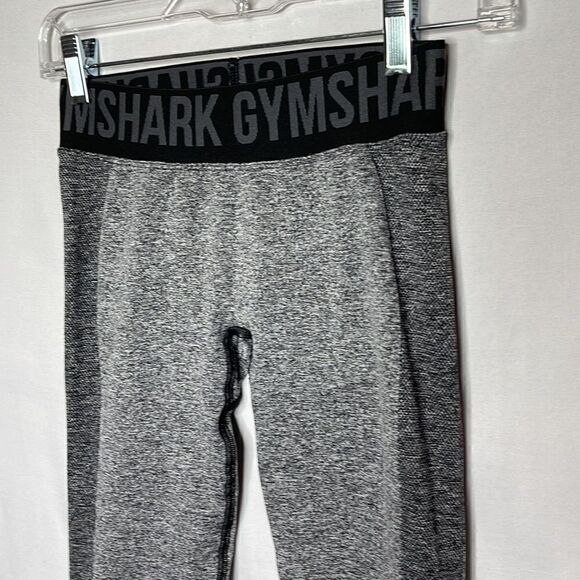Gymshark Flex Leggings Grey/Black. Size Small. - Picture 2 of 8